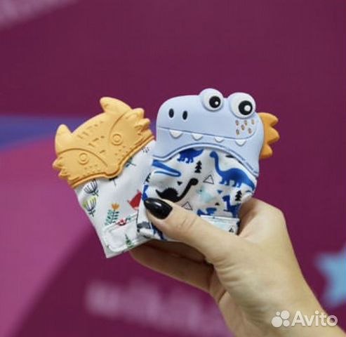 Прорезыватель-рукавичка