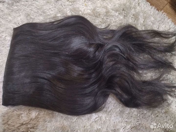 Пряди на заколках