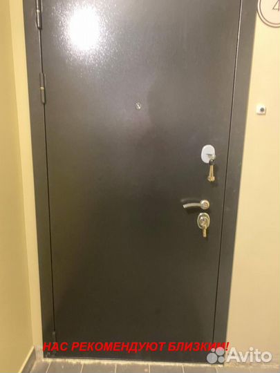 Тяжелая дверь входная с шумоизоляцией