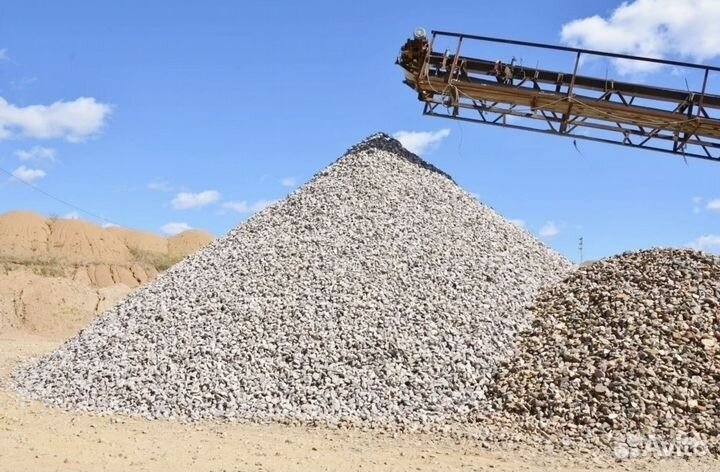 Щебень гравийный