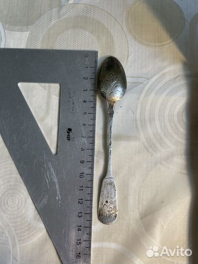 Ложка 84 пробы серебро 17 гр