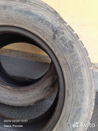 Nokian Tyres Hakkapeliitta 7 195/60 R15 92T (2шт)