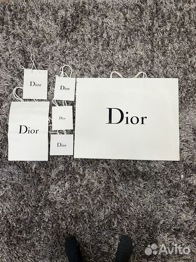 Пакеты оригинальные dior, prada, bork, LV