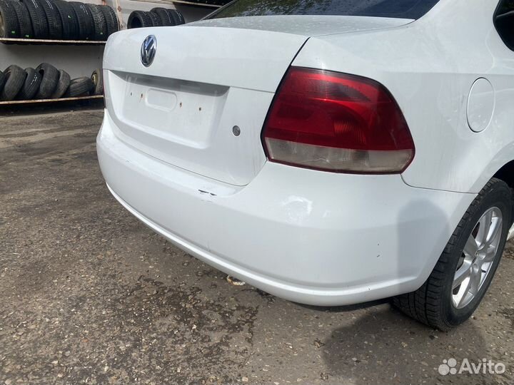 Задний бампер Volkswagen Polo Sedan 2012