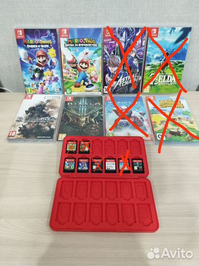 Игры для nintendo switch катриджи