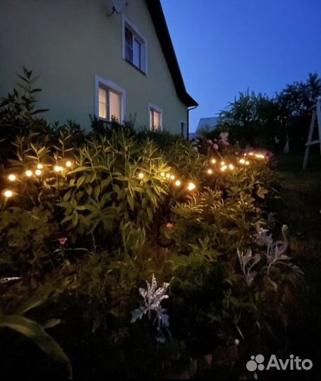 Светильник садовый, декор для двора