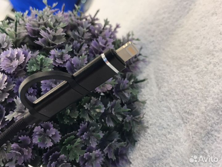 Кабель OTG Lightning + type-c