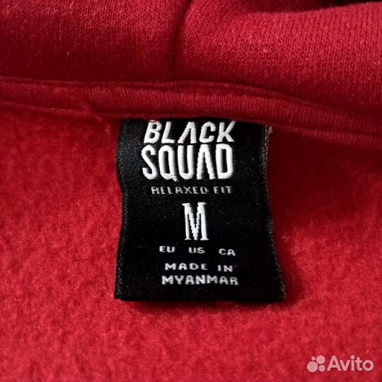 Зип худи black squad 