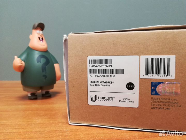 Ubiquiti Wi-Fi точка доступа UniFi AP AC Pro