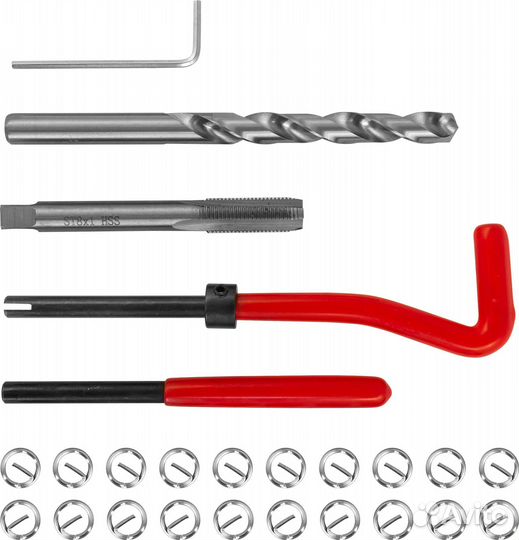 Набор для восстановления резьбы M8x1.0, 25 предмет