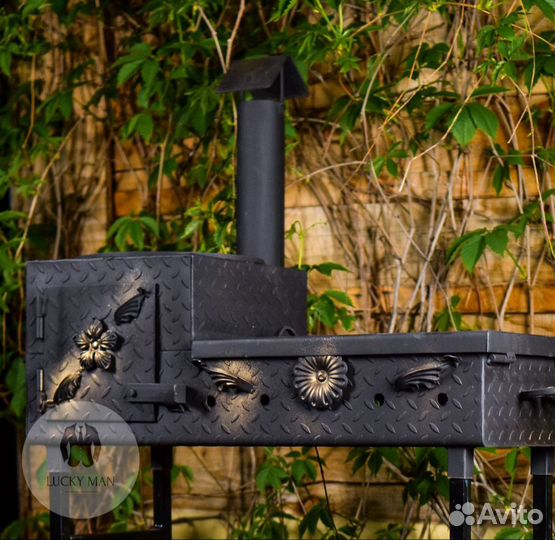 Шикарный мангал 4 мм (подарочный)