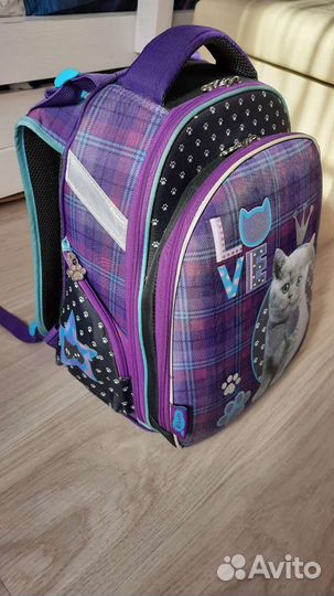 Школьный ранец рюкзак Erhaft Котенок