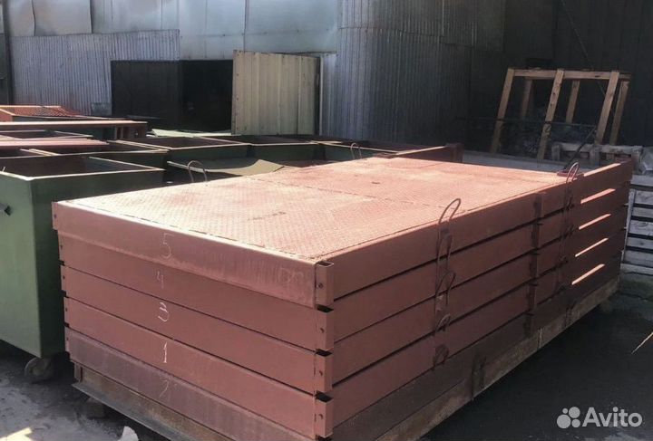 Выносная площадка строительная с съездом