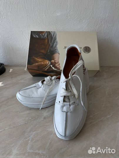 Кроссовки кеды натуральная кожа