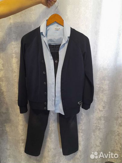 Школьная форма синяя, для мальчика