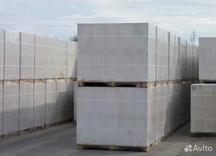 Строительный блок Д 500 600х300х250 мм