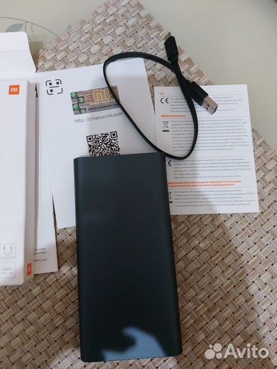 Внешний аккумулятор xiaomi оригинал