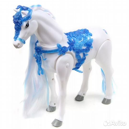 Лошадь для куклы, ходит, кивает головой, звук