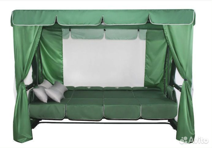 Садовые качели четырехместные 