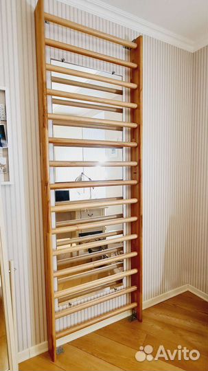 Шведская стенка премиум из массива бука