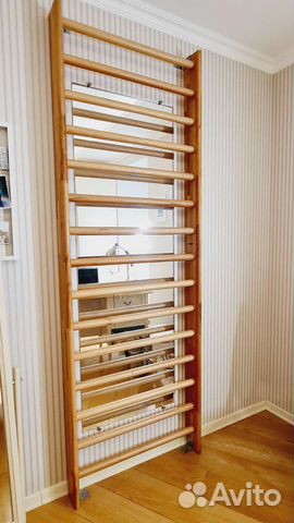 Шведская стенка премиум из массива бука