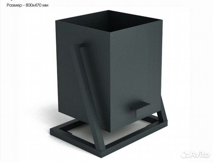 Урна черная