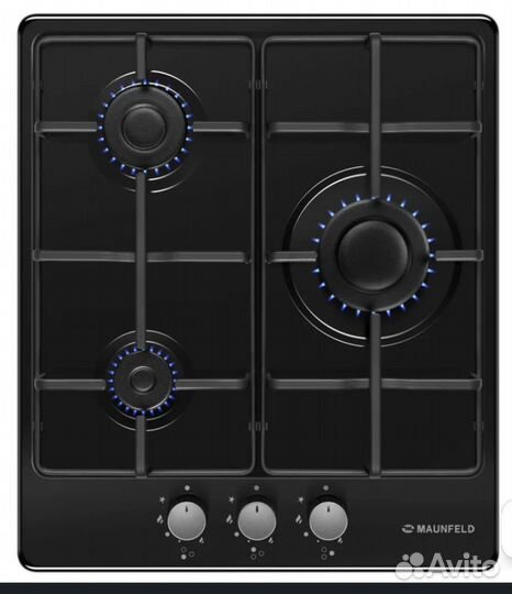 Газовая варочная панель 3 конфорки