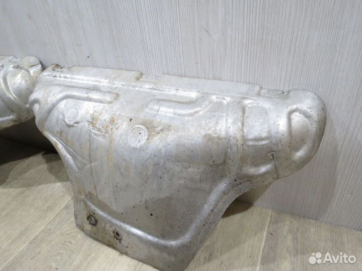 Защита выпускного коллектора Porsche Cayenne 957