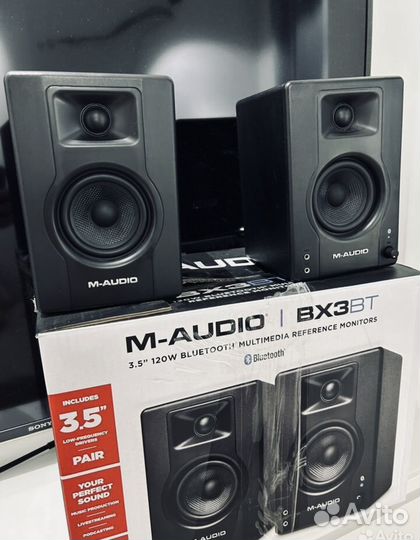 Мониторы M-Audio BX3BT (за пару)
