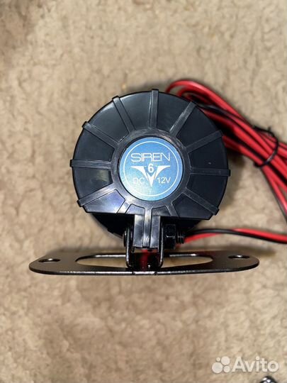 Сирена новая для автосигнализации