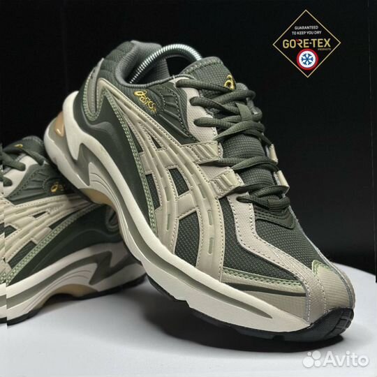 Кроссовки зимние Asics Gel-Preleus khaki and begie