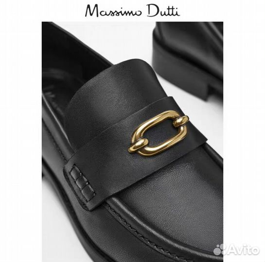 Лоферы massimo dutti 39