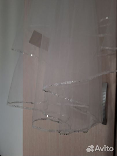 Свадебная фата новая