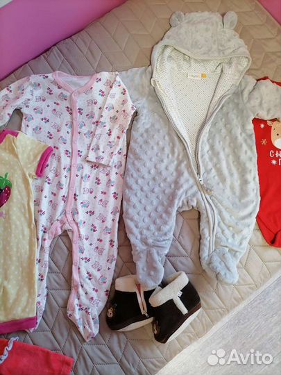 Детские вещи пакетом от 0 до года