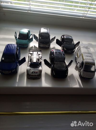 Модельки металлические