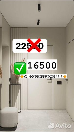 Дверь скрытого монтажа