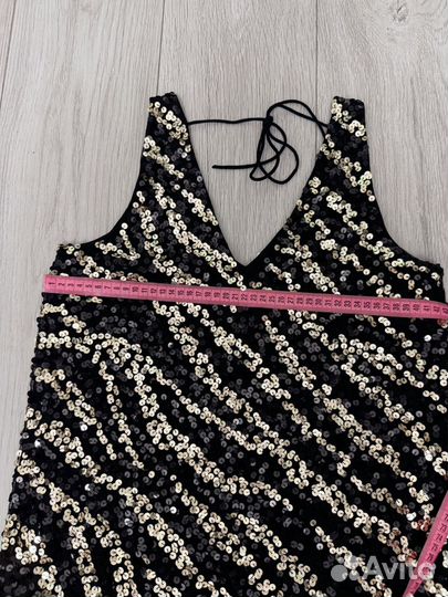 Вечернее платье в пайетках 42 размер