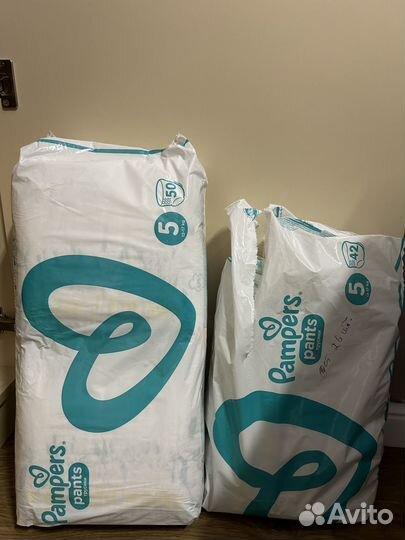 Трусики Pampers 5 - 76 штук