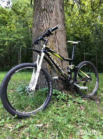 Велосипед двухподвес Rock Machine Blizard 70