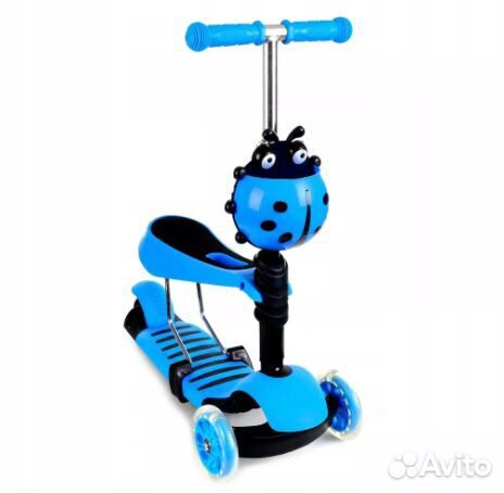 Самокат-беговел Scooter 5в1, 3в1 детский. Новый