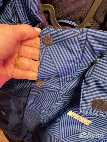 Зимний комбинезон для мальчика 128 134