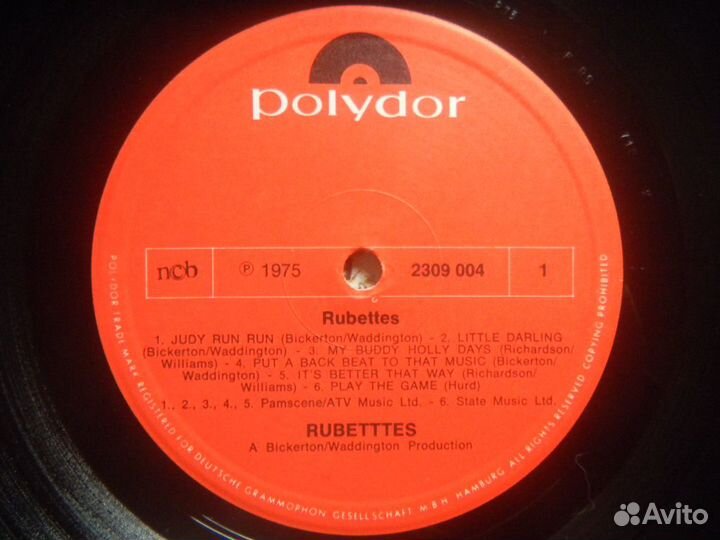 The Rubettes The Rubettes Norw. Polydor 75 EX/VG+