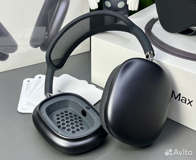 Airpods Max Black с шумоподавлением