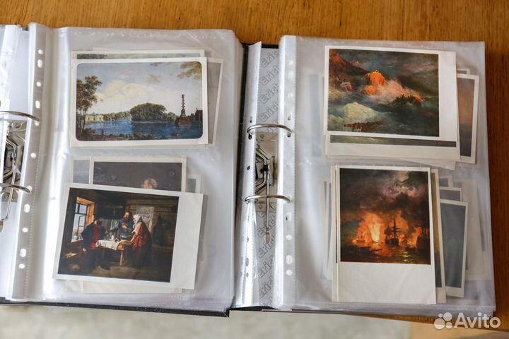 Открытки ссср, Живопись, изд. 1946-1956 год