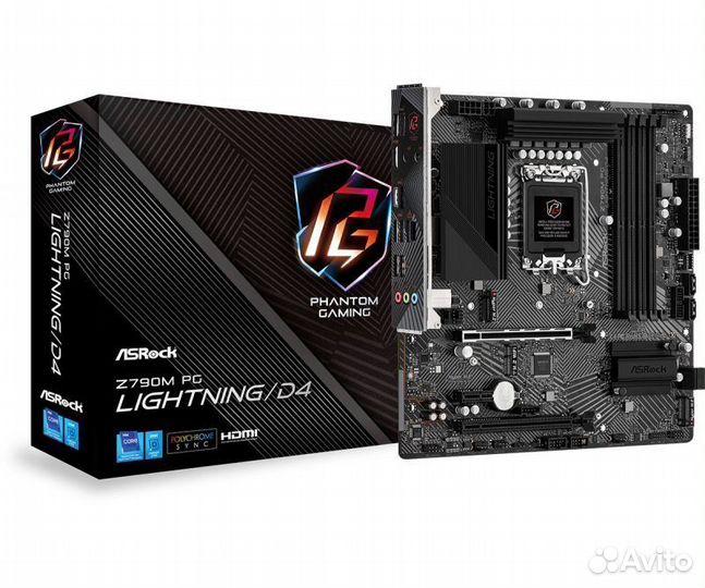 Материнская плата ASRock Z790M PG Lightning/D4