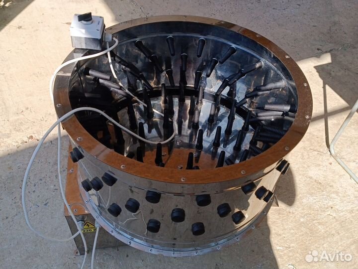 Перосъемная машина для уток гусей