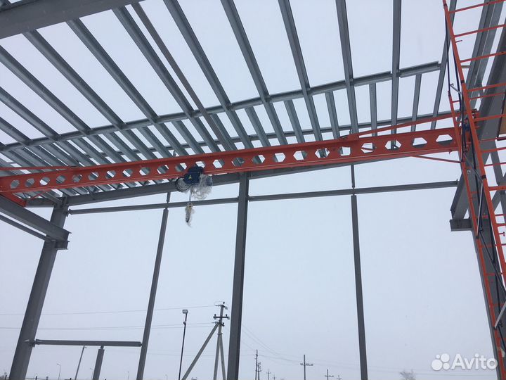 Кран-балка опорная г\п 3,2т. пролетом 15м