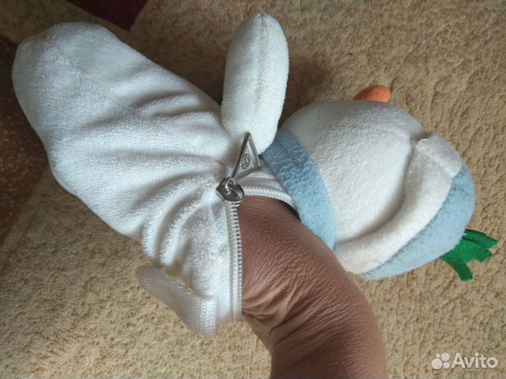 Снеговик с карманом. Высота 25 см