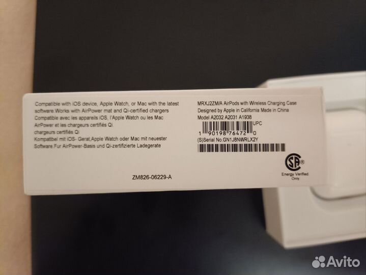 Наушники apple airpods