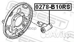 Цилиндр тормозной задний 0278B10RS Febest
